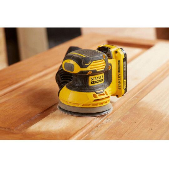 Купити Шліфмашина ексцентрикова акумуляторна безщіткова STANLEY FATMAX SFMCW220D1S. Офіційний магазин Toolmaster Україна. Фірмовий інструмент та обладнання, офіційна гарантія