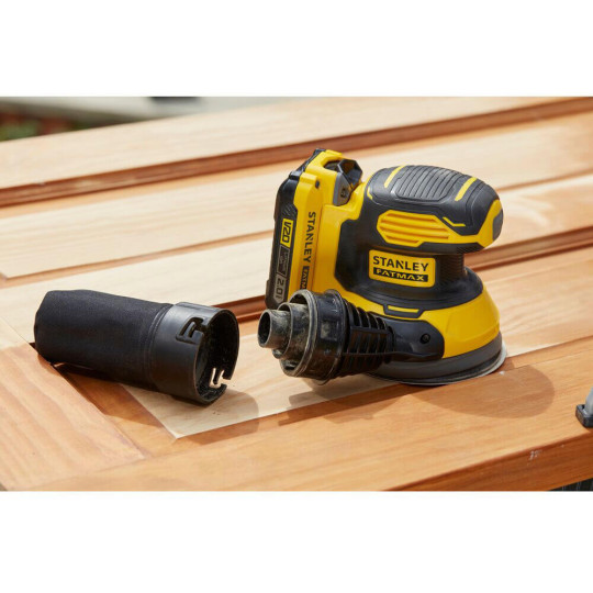 Купити Шліфмашина ексцентрикова акумуляторна безщіткова STANLEY FATMAX SFMCW220D1S. Офіційний магазин Toolmaster Україна. Фірмовий інструмент та обладнання, офіційна гарантія