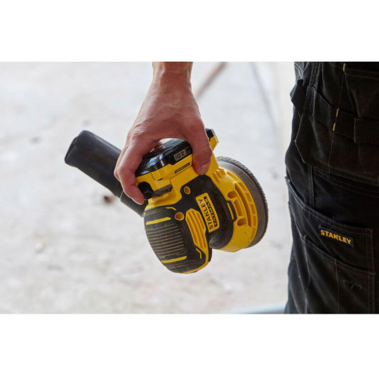 Купити Шліфмашина ексцентрикова акумуляторна безщіткова STANLEY FATMAX SFMCW220D1S. Офіційний магазин Toolmaster Україна. Фірмовий інструмент та обладнання, офіційна гарантія