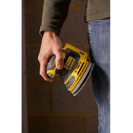 Купити Шліфмашина ексцентрикова акумуляторна безщіткова STANLEY FATMAX SFMCW220D1S. Офіційний магазин Toolmaster Україна. Фірмовий інструмент та обладнання, офіційна гарантія