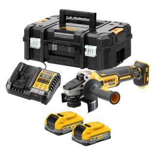 Купити Шліфмашина кутова - болгарка акумуляторна безщіткова DeWALT DCG405S2T. Офіційний магазин Toolmaster Україна. Фірмовий інструмент та обладнання, офіційна гарантія