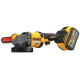 Шлифмашина угловая - болгарка аккумуляторная бесщеточная DeWALT DCG418SHDX2