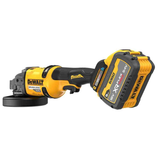 Купити Шлифмашина угловая - болгарка аккумуляторная бесщеточная DeWALT DCG418SHDX2. Официальный магазин Toolmaster Украина. Фирменный инструмент и оборудование, официальная гарантия