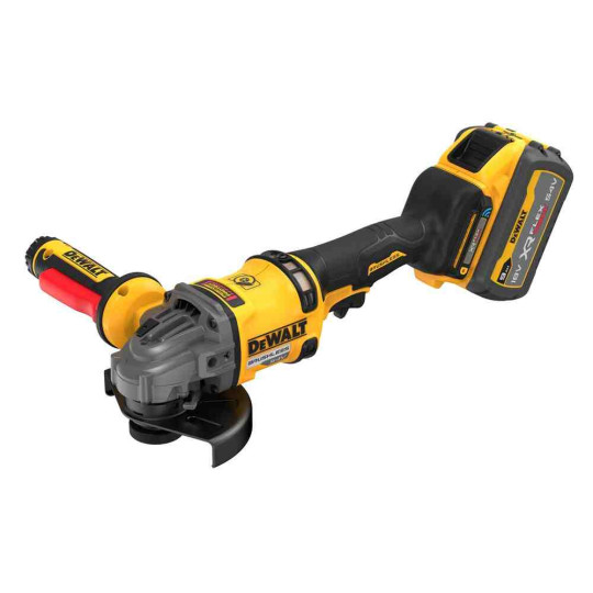 Купити Шлифмашина угловая - болгарка аккумуляторная бесщеточная DeWALT DCG418SHDX2. Официальный магазин Toolmaster Украина. Фирменный инструмент и оборудование, официальная гарантия