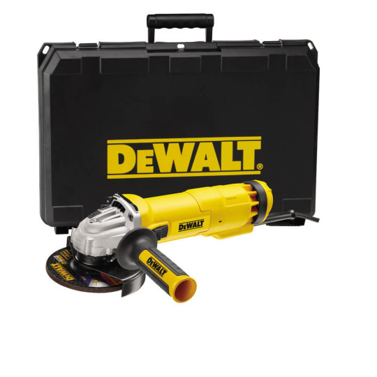 Купити Шліфмашина кутова - болгарка мережева DeWALT DWE4237K. Офіційний магазин Toolmaster Україна. Фірмовий інструмент та обладнання, офіційна гарантія