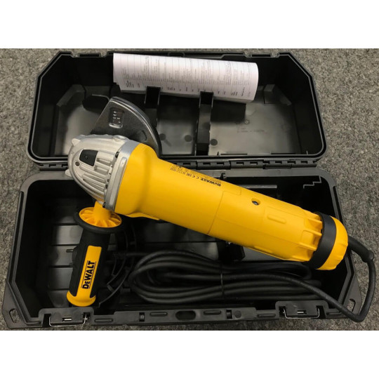 Купити Шліфмашина кутова - болгарка мережева DeWALT DWE4237K. Офіційний магазин Toolmaster Україна. Фірмовий інструмент та обладнання, офіційна гарантія