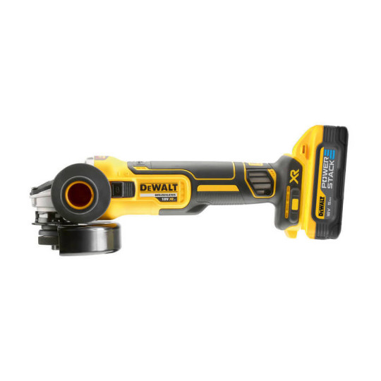 Купити Шліфмашина кутова - болгарка акумуляторна безщіткова DeWALT DCG405H2T. Офіційний магазин Toolmaster Україна. Фірмовий інструмент та обладнання, офіційна гарантія
