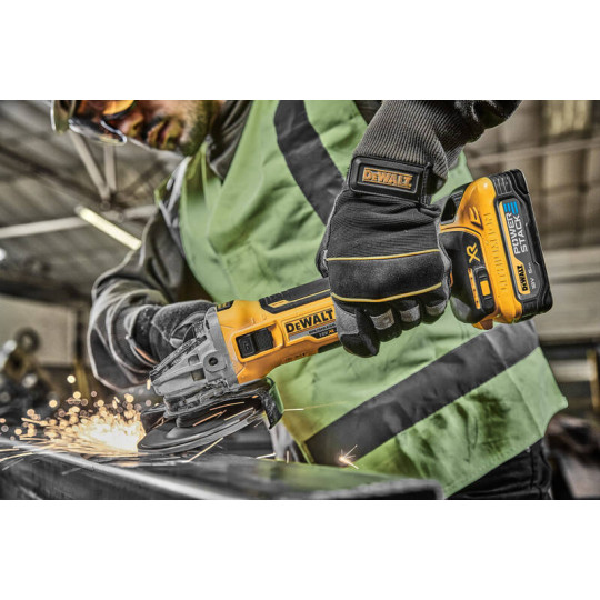 Купити Шліфмашина кутова - болгарка акумуляторна безщіткова DeWALT DCG405H2T. Офіційний магазин Toolmaster Україна. Фірмовий інструмент та обладнання, офіційна гарантія