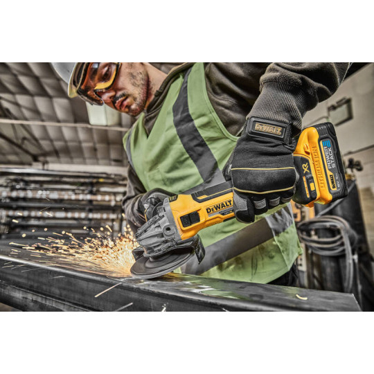 Купити Шліфмашина кутова - болгарка акумуляторна безщіткова DeWALT DCG405H2T. Офіційний магазин Toolmaster Україна. Фірмовий інструмент та обладнання, офіційна гарантія
