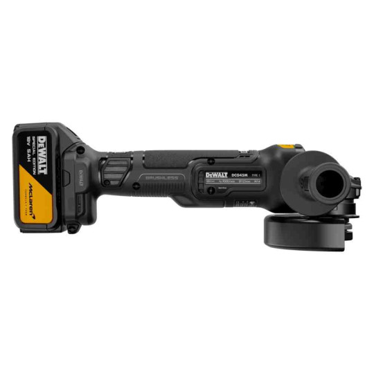 Купити Шліфмашина кутова - болгарка акумуляторна безщіткова McLaren F1 TEAM SPECIAL EDITION DeWALT DCG45MP2T. Офіційний магазин Toolmaster Україна. Фірмовий інструмент та обладнання, офіційна гарантія