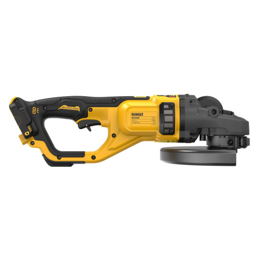 Купити Шліфмашина кутова - болгарка акумуляторна безщіткова DeWALT DCG460N. Офіційний магазин Toolmaster Україна. Фірмовий інструмент та обладнання, офіційна гарантія