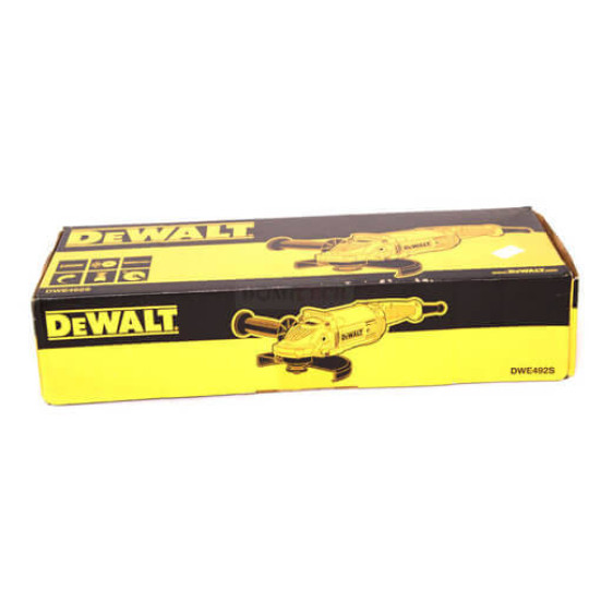 Купити Шліфмашина кутова - болгарка мережева DeWALT DWE492S. Офіційний магазин Toolmaster Україна. Фірмовий інструмент та обладнання, офіційна гарантія