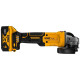 Шлифмашина угловая - болгарка аккумуляторная бесщеточная DeWALT DCG407M1T