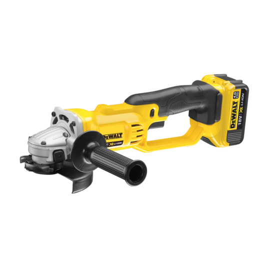 Купити Шліфмашина кутова - болгарка акумуляторна DeWALT DCG412M2. Офіційний магазин Toolmaster Україна. Фірмовий інструмент та обладнання, офіційна гарантія