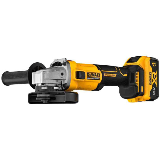 Купити Шліфмашина кутова - болгарка акумуляторна безщіткова DeWALT DCG407M2T. Офіційний магазин Toolmaster Україна. Фірмовий інструмент та обладнання, офіційна гарантія