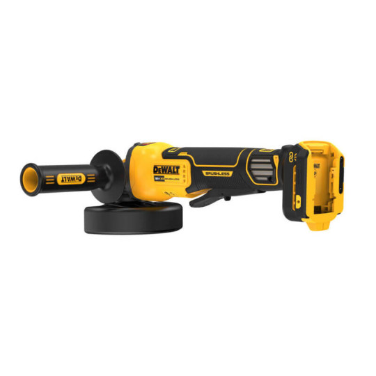 Купити Шлифмашина угловая - болгарка аккумуляторная бесщеточная DeWALT DCG416VSN. Официальный магазин Toolmaster Украина. Фирменный инструмент и оборудование, официальная гарантия