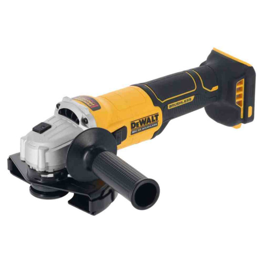 Купити Шлифмашина угловая - болгарка аккумуляторная бесщеточная DeWALT DCG407NT. Официальный магазин Toolmaster Украина. Фирменный инструмент и оборудование, официальная гарантия
