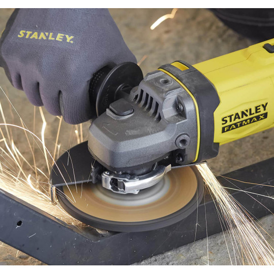 Купити Шліфмашина кутова акумуляторна - болгарка акумуляторна STANLEY FATMAX SFMCG400B. Офіційний магазин Toolmaster Україна. Фірмовий інструмент та обладнання, офіційна гарантія