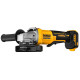 Шлифмашина угловая - болгарка аккумуляторная бесщеточная DeWALT DCG408N