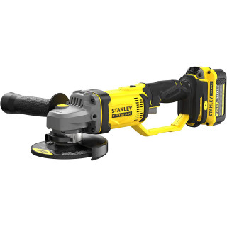 Купити Шліфмашина кутова акумуляторна - болгарка акумуляторна STANLEY FATMAX SFMCG400M2K. Офіційний магазин Toolmaster Україна. Фірмовий інструмент та обладнання, офіційна гарантія