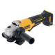 Шлифмашина угловая - болгарка аккумуляторная бесщеточная DeWALT DCG408NT