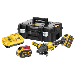 Купити Шліфмашина кутова - болгарка акумуляторна безщіткова DeWALT DCG418T2. Офіційний магазин Toolmaster Україна. Фірмовий інструмент та обладнання, офіційна гарантія