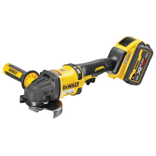 Купити Шліфмашина кутова - болгарка акумуляторна безщіткова DeWALT DCG418T2. Офіційний магазин Toolmaster Україна. Фірмовий інструмент та обладнання, офіційна гарантія