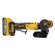 Шлифмашина угловая - болгарка аккумуляторная бесщеточная DeWALT DCG404S2T