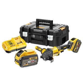 Купити Шліфмашина кутова - болгарка акумуляторна безщіткова DeWALT DCG418X2. Офіційний магазин Toolmaster Україна. Фірмовий інструмент та обладнання, офіційна гарантія