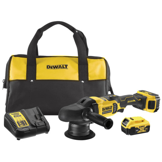Купити Полірувальна машина акумуляторна безщіткова DeWALT DCM848P2. Офіційний магазин Toolmaster Україна. Фірмовий інструмент та обладнання, офіційна гарантія