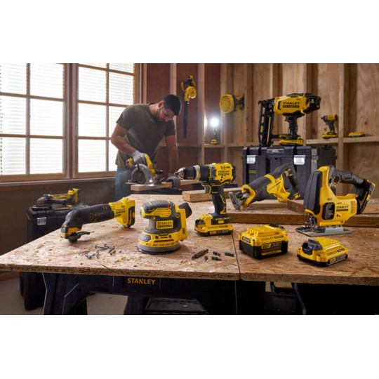 Купити Полірувальна машина акумуляторна STANLEY FATMAX SFMCE100B. Офіційний магазин Toolmaster Україна. Фірмовий інструмент та обладнання, офіційна гарантія