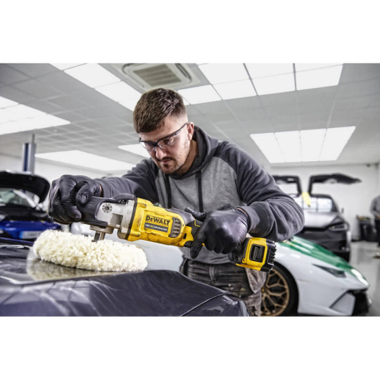 Купити Полірувальна машина акумуляторна безщіткова DeWALT DCM849P2. Офіційний магазин Toolmaster Україна. Фірмовий інструмент та обладнання, офіційна гарантія