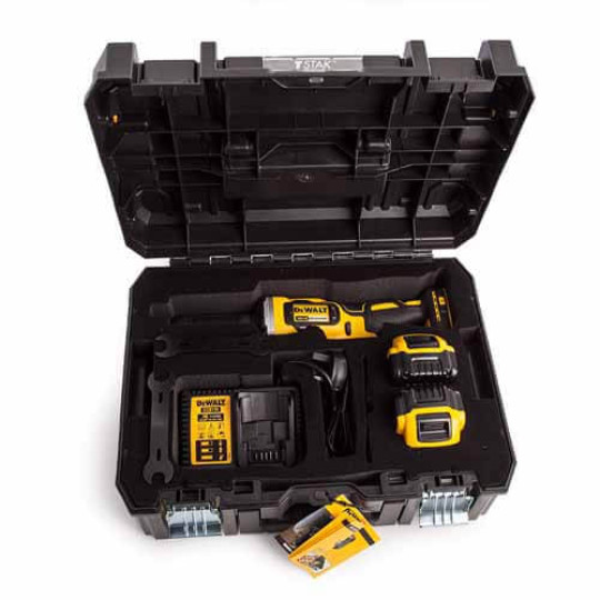 Купити Прямошлифовальна машина акумуляторна безщіткова DeWALT DCG426P2. Офіційний магазин Toolmaster Україна. Фірмовий інструмент та обладнання, офіційна гарантія