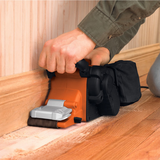 Купити Шліфмашина стрічкова мережева BLACK+DECKER KA88. Офіційний магазин Toolmaster Україна. Фірмовий інструмент та обладнання, офіційна гарантія