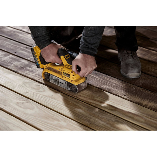 Купити Шліфмашина стрічкова акумуляторна безщіткова DeWALT DCW220N. Офіційний магазин Toolmaster Україна. Фірмовий інструмент та обладнання, офіційна гарантія