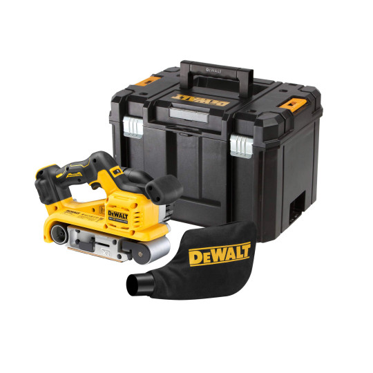 Купити Шліфмашина стрічкова акумуляторна безщіткова DeWALT DCW220NT. Офіційний магазин Toolmaster Україна. Фірмовий інструмент та обладнання, офіційна гарантія