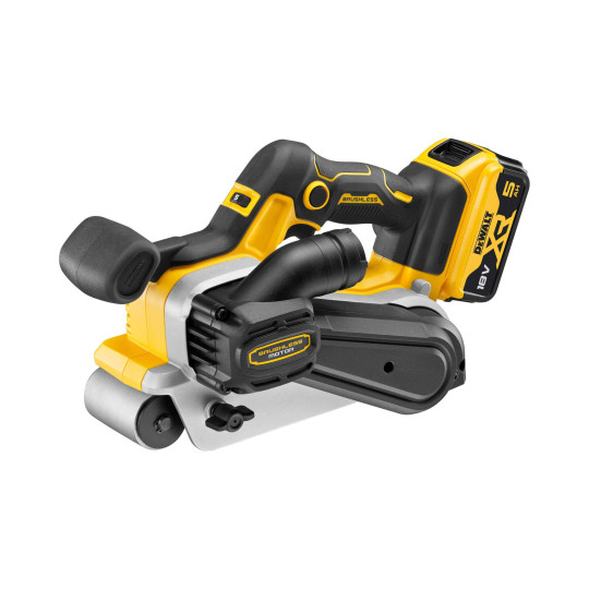 Купити Шліфмашина стрічкова акумуляторна безщіткова DeWALT DCW220P2. Офіційний магазин Toolmaster Україна. Фірмовий інструмент та обладнання, офіційна гарантія