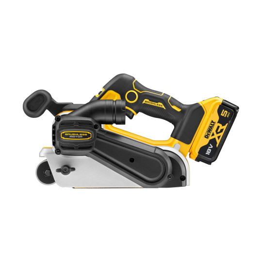Купити Шліфмашина стрічкова акумуляторна безщіткова DeWALT DCW220P2. Офіційний магазин Toolmaster Україна. Фірмовий інструмент та обладнання, офіційна гарантія