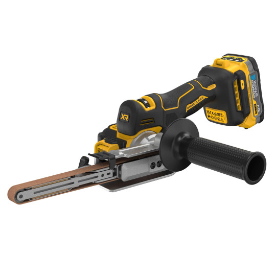 Купити Напилок стрічковий акумуляторний безщітковий DeWALT DCM200E2T. Офіційний магазин Toolmaster Україна. Фірмовий інструмент та обладнання, офіційна гарантія