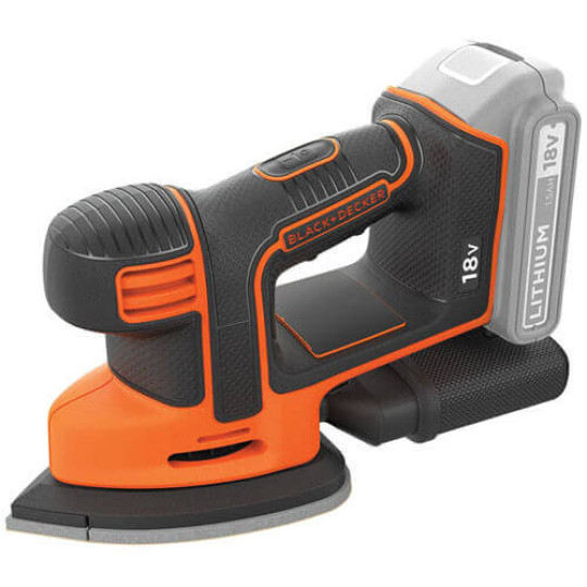 Купити Шліфмашина вібраційна акумуляторна BLACK+DECKER BDCDS18N. Офіційний магазин Toolmaster Україна. Фірмовий інструмент та обладнання, офіційна гарантія