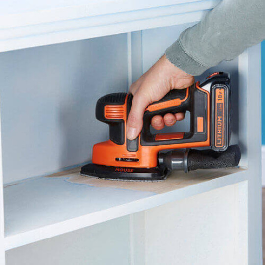 Купити Шліфмашина вібраційна акумуляторна BLACK+DECKER BDCDS18N. Офіційний магазин Toolmaster Україна. Фірмовий інструмент та обладнання, офіційна гарантія