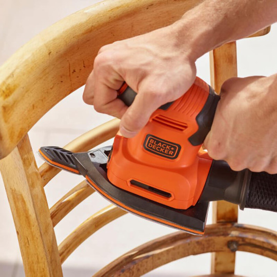 Купити Шліфмашина вібраційна мережева BLACK+DECKER BEW200. Офіційний магазин Toolmaster Україна. Фірмовий інструмент та обладнання, офіційна гарантія