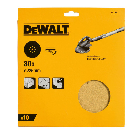 Купити Шлифшкурка самоклеюча до ексцентрикових шліфувальних машин DeWALT DT3169. Офіційний магазин Toolmaster Україна. Фірмовий інструмент та обладнання, офіційна гарантія