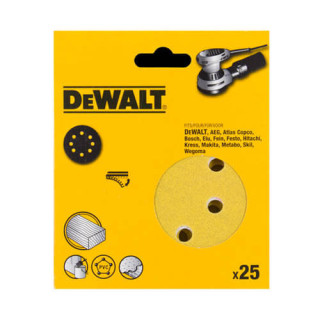 Купити Шлифшкурка самоклеюча до ексцентрикових шліфувальних машин DeWALT DT3138XM. Офіційний магазин Toolmaster Україна. Фірмовий інструмент та обладнання, офіційна гарантія