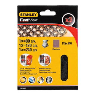 Купити Сітка шліфувальна STANLEY STA39082. Офіційний магазин Toolmaster Україна. Фірмовий інструмент та обладнання, офіційна гарантія