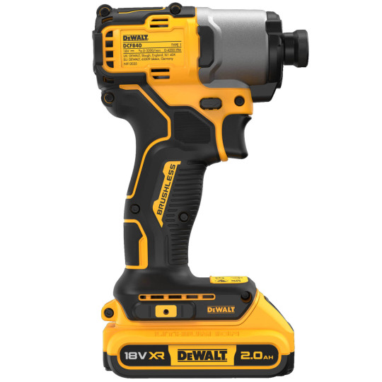 Купити Шурупокрут ударний акумуляторний безщітковий DeWALT DCF840D2T. Офіційний магазин Toolmaster Україна. Фірмовий інструмент та обладнання, офіційна гарантія