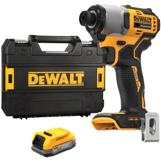 Купити Шурупокрут ударний акумуляторний безщітковий DeWALT DCF840E1T. Офіційний магазин Toolmaster Україна. Фірмовий інструмент та обладнання, офіційна гарантія
