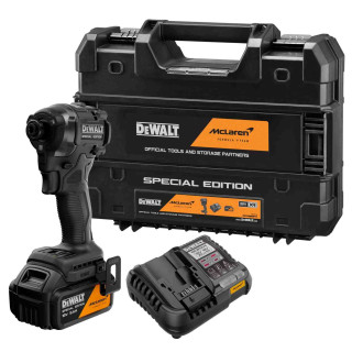 Купити Шурупокрут ударний McLaren F1 TEAM SPECIAL EDITION DeWALT DCF86MP1T. Офіційний магазин Toolmaster Україна. Фірмовий інструмент та обладнання, офіційна гарантія