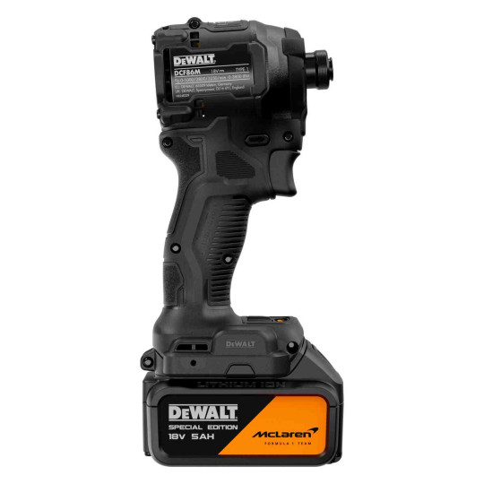 Купити Шурупокрут ударний McLaren F1 TEAM SPECIAL EDITION DeWALT DCF86MP1T. Офіційний магазин Toolmaster Україна. Фірмовий інструмент та обладнання, офіційна гарантія