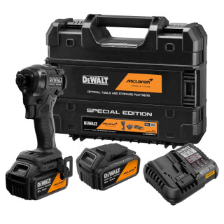 Купити Шурупокрут ударний McLaren F1 TEAM SPECIAL EDITION DeWALT DCF86MP2T. Офіційний магазин Toolmaster Україна. Фірмовий інструмент та обладнання, офіційна гарантія